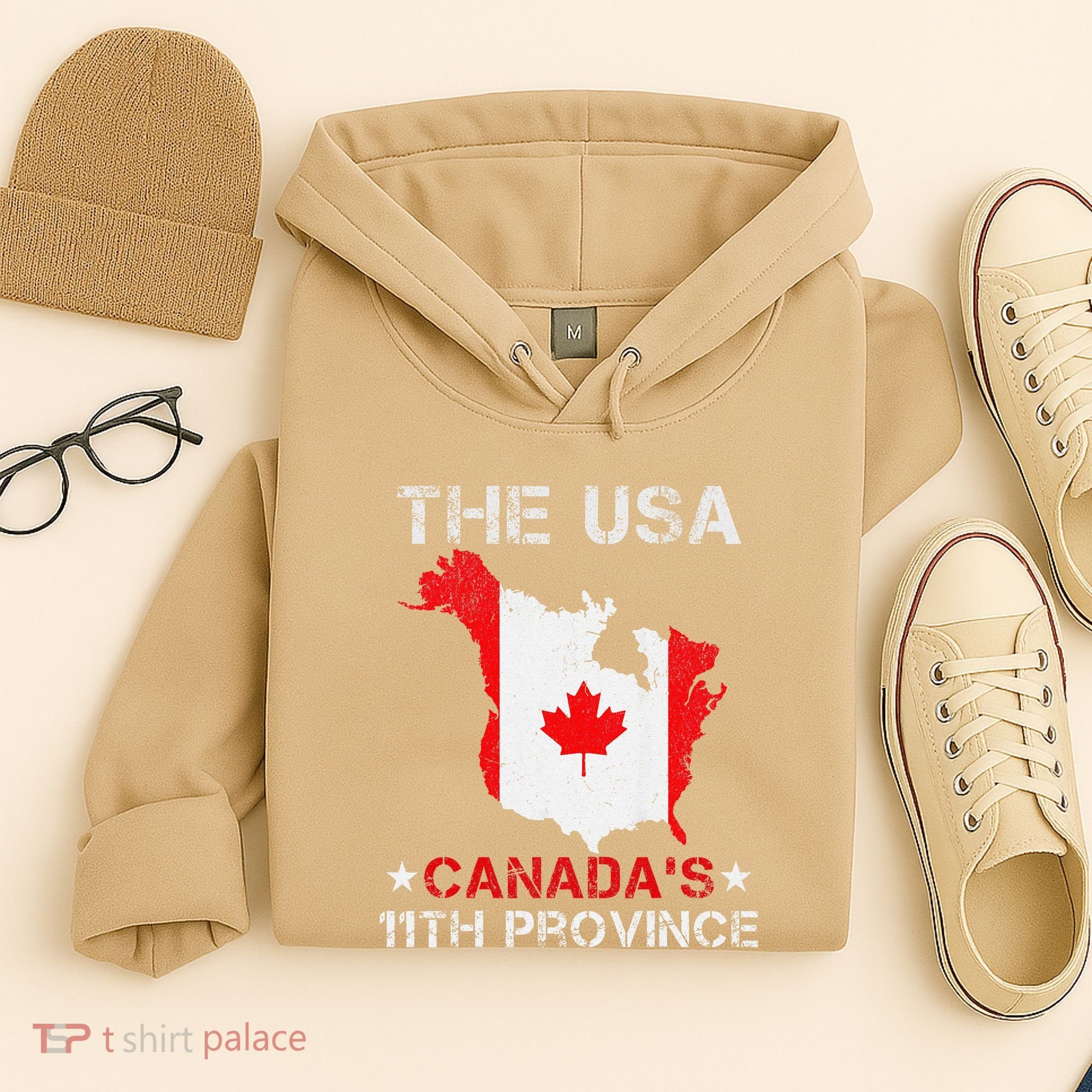 The Usa Canada’S 11th Province Funny Hoodie