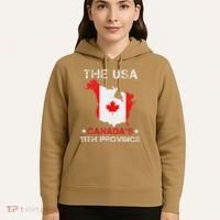 The Usa Canada’S 11th Province Funny Hoodie thumb 5