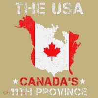 The Usa Canada’S 11th Province Funny Sweatshirt thumb 2