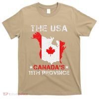 The Usa Canada’S 11th Province Funny T-Shirt thumb 0