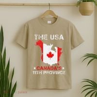The Usa Canada’S 11th Province Funny T-Shirt thumb 2