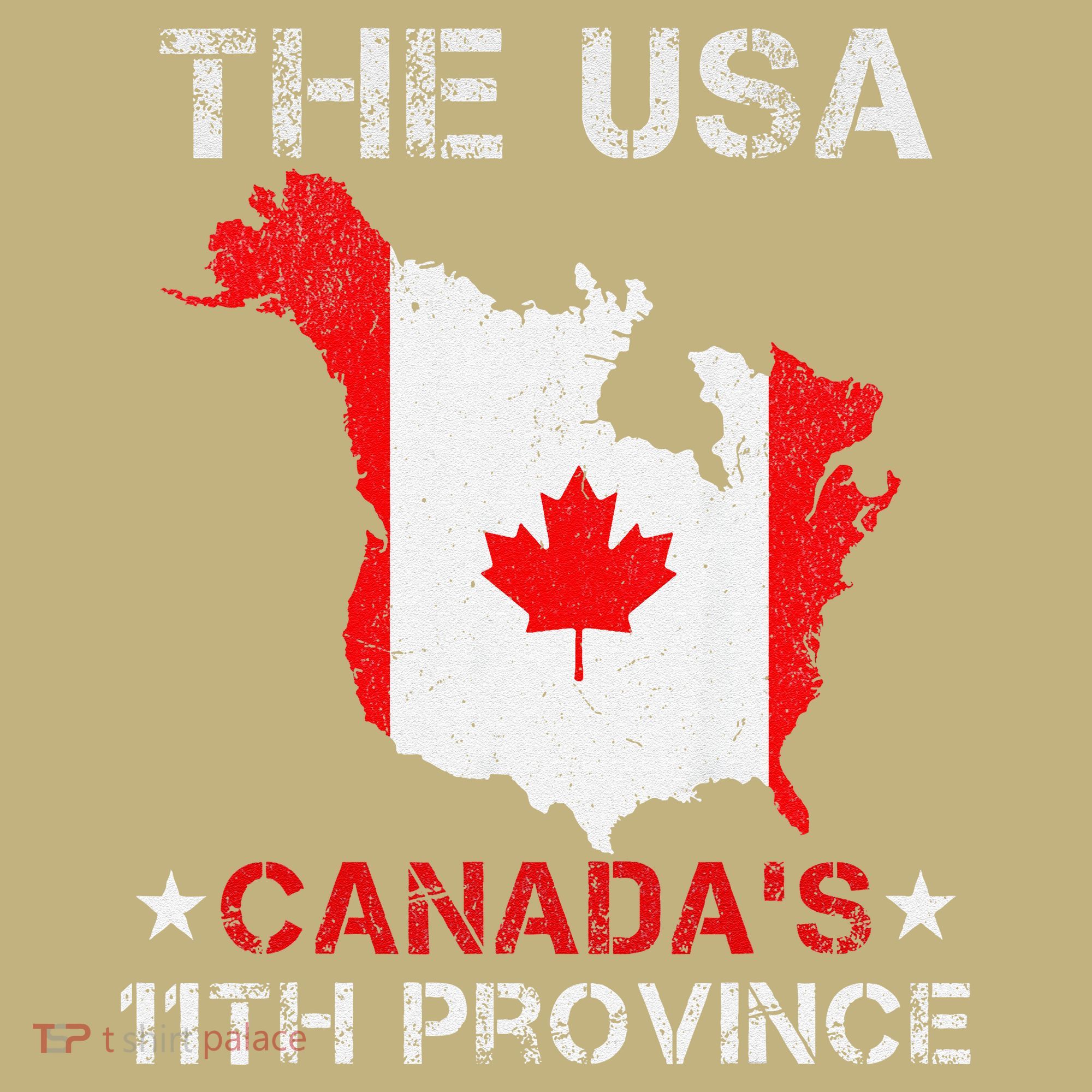 The Usa Canada’S 11th Province Funny T-Shirt