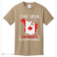 The Usa Canada’S 11th Province Funny Kids T-Shirt thumb 0