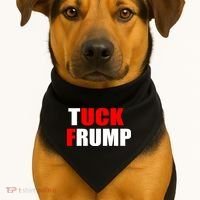 Tuck Frump Anti Trump USA-Made Doggie Bandana thumb 1