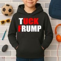 Tuck Frump Anti Trump Kids Hoodie thumb 2
