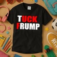 Tuck Frump Anti Trump Kids T-Shirt thumb 3
