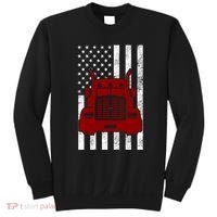 American Trucker USA Flag Sweatshirt thumb 0