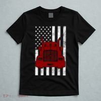 American Trucker USA Flag T-Shirt thumb 5