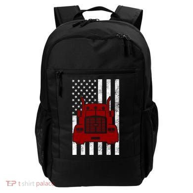 American Trucker USA Flag Backpack