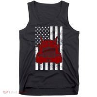 American Trucker USA Flag Tank Top thumb 0