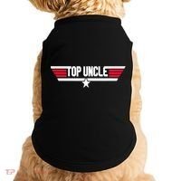Top Uncle Funny Uncle 80s Father's Day Gift Doggie Tank thumb 0