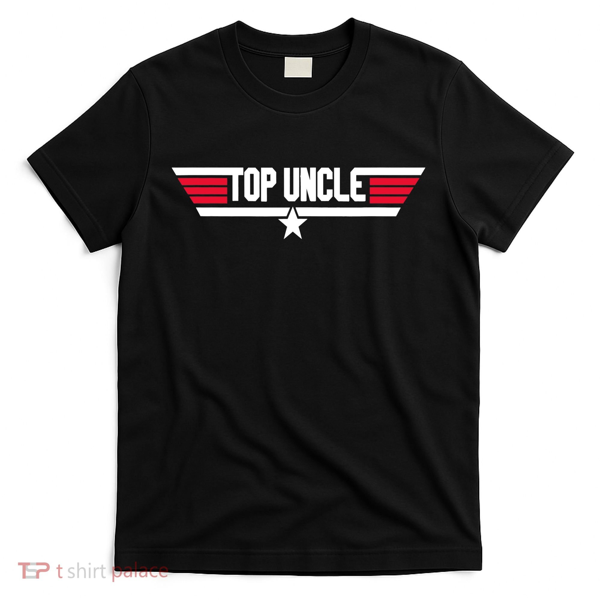 Top Uncle Funny Uncle 80s Father's Day Gift T-Shirt