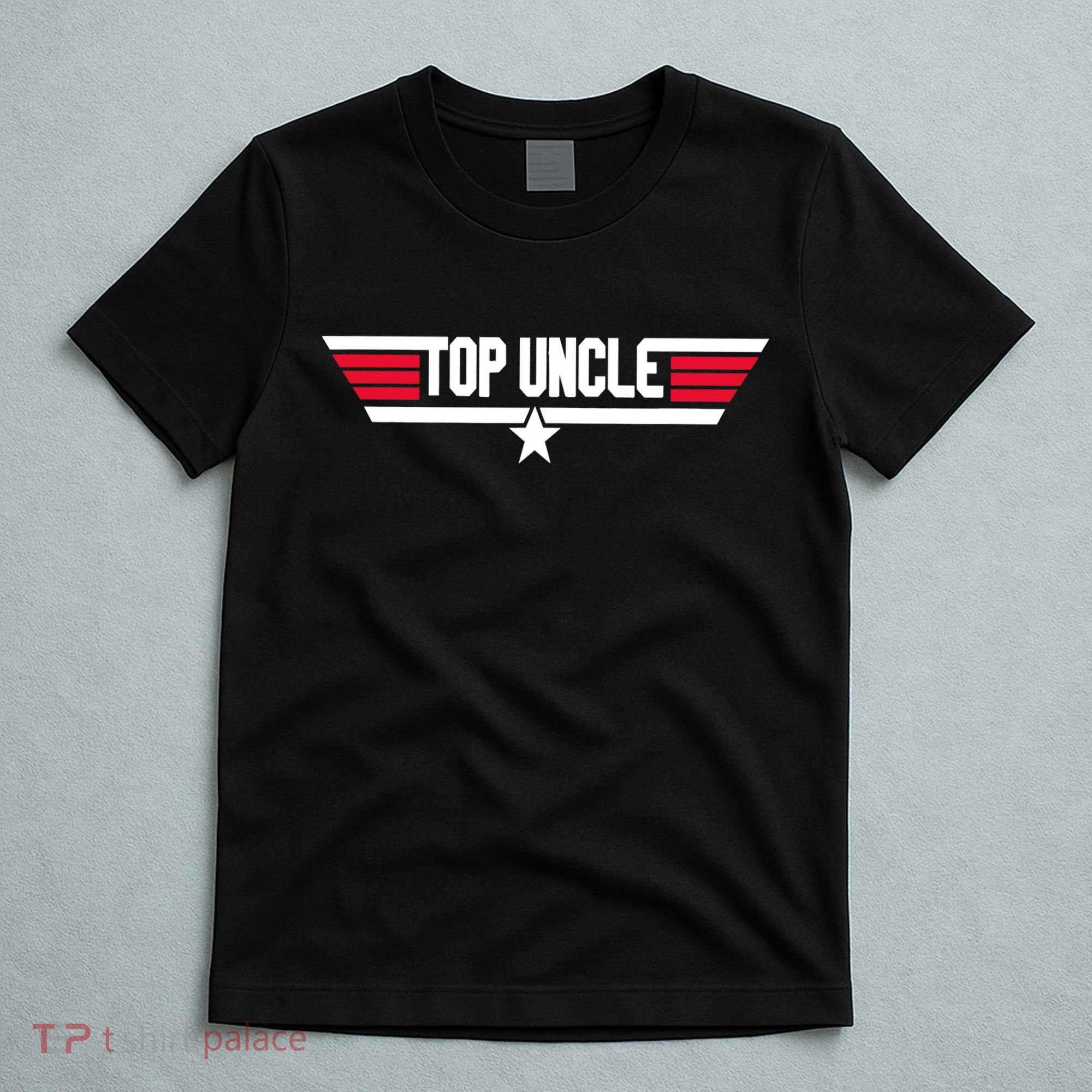 Top Uncle Funny Uncle 80s Father's Day Gift T-Shirt