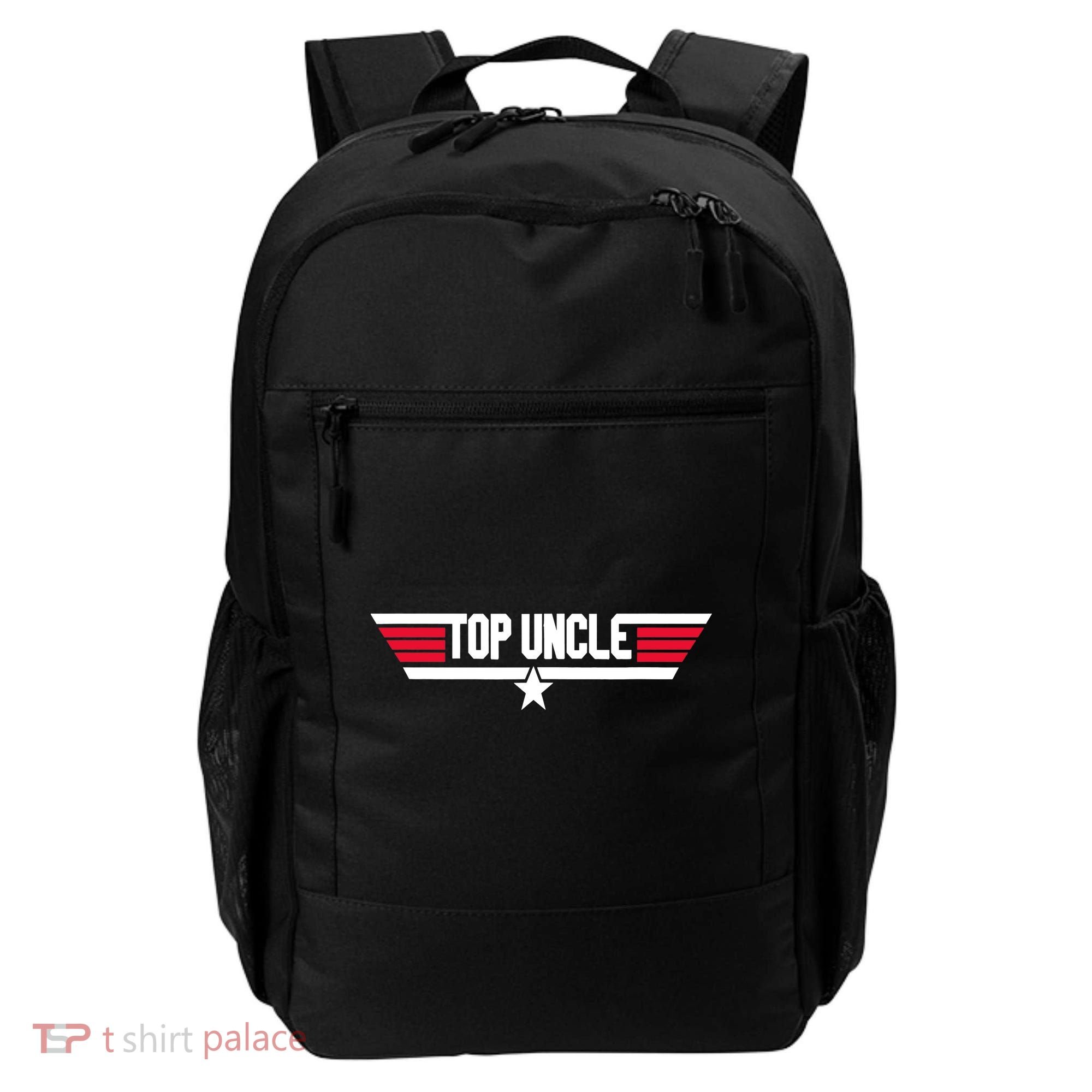 Top Uncle Funny Uncle 80s Father's Day Gift Backpack