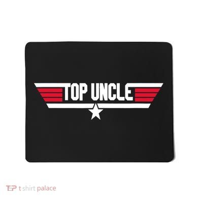 Top Uncle Funny Uncle 80s Father's Day Gift Mousepad