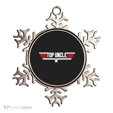 Top Uncle Funny Uncle 80s Father's Day Gift Ornament