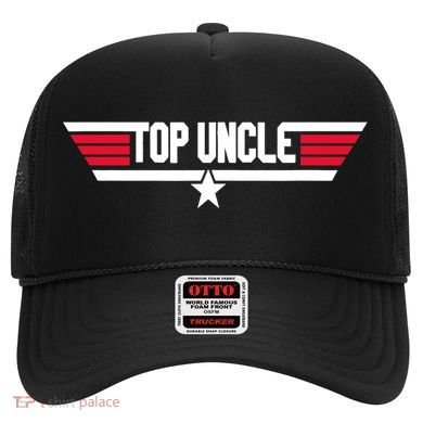 Top Uncle Funny Uncle 80s Father's Day Gift Hat