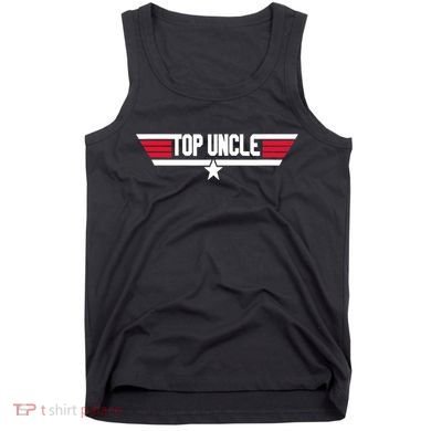 Top Uncle Funny Uncle 80s Father's Day Gift Tank Top