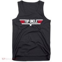 Top Uncle Funny Uncle 80s Father's Day Gift Tank Top thumb 0