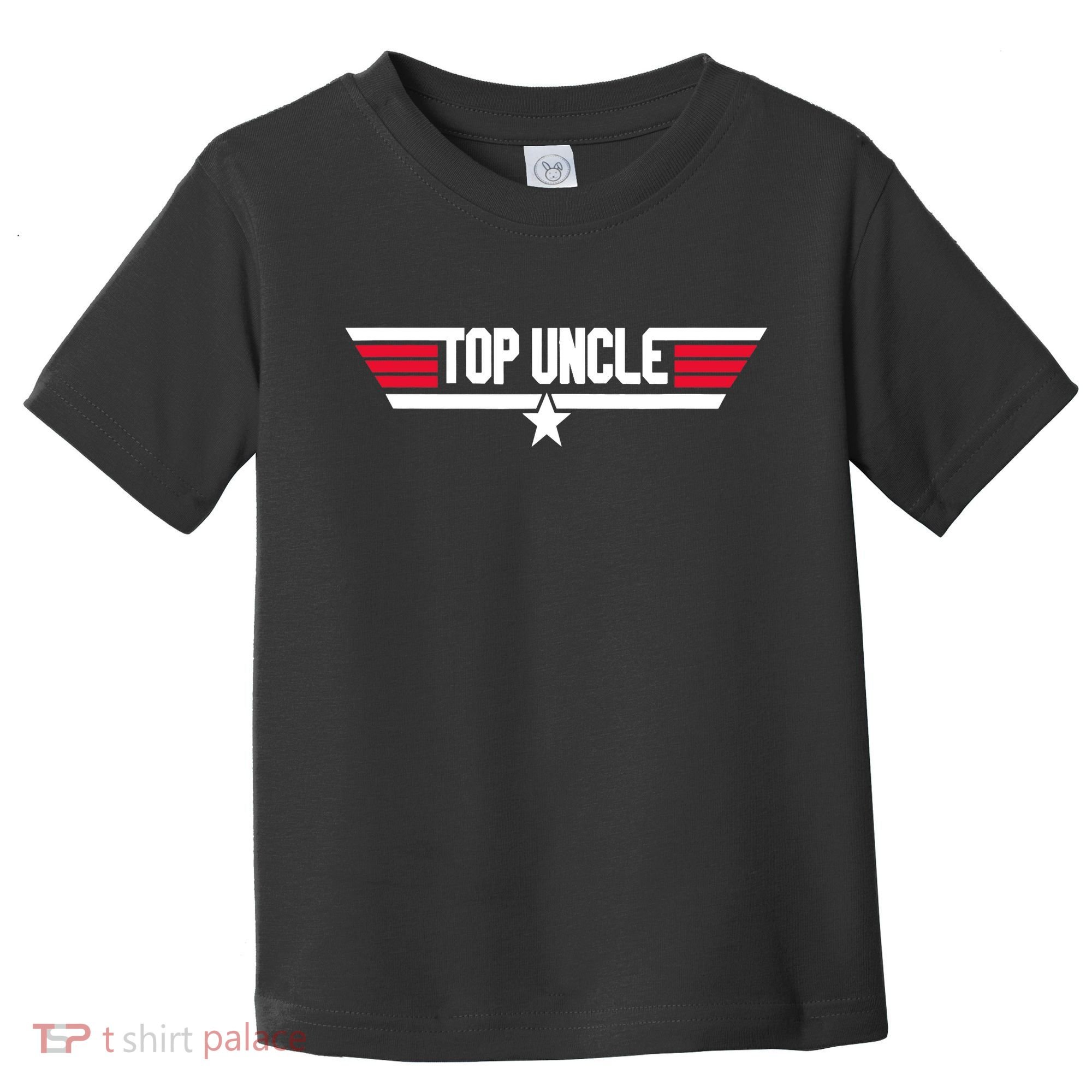 Top Uncle Funny Uncle 80s Father's Day Gift Toddler T-Shirt
