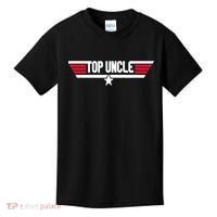 Top Uncle Funny Uncle 80s Father's Day Gift Kids T-Shirt thumb 0