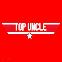 Top Uncle Funny Uncle 80s Father's Day Gift Santa Hat thumb 1