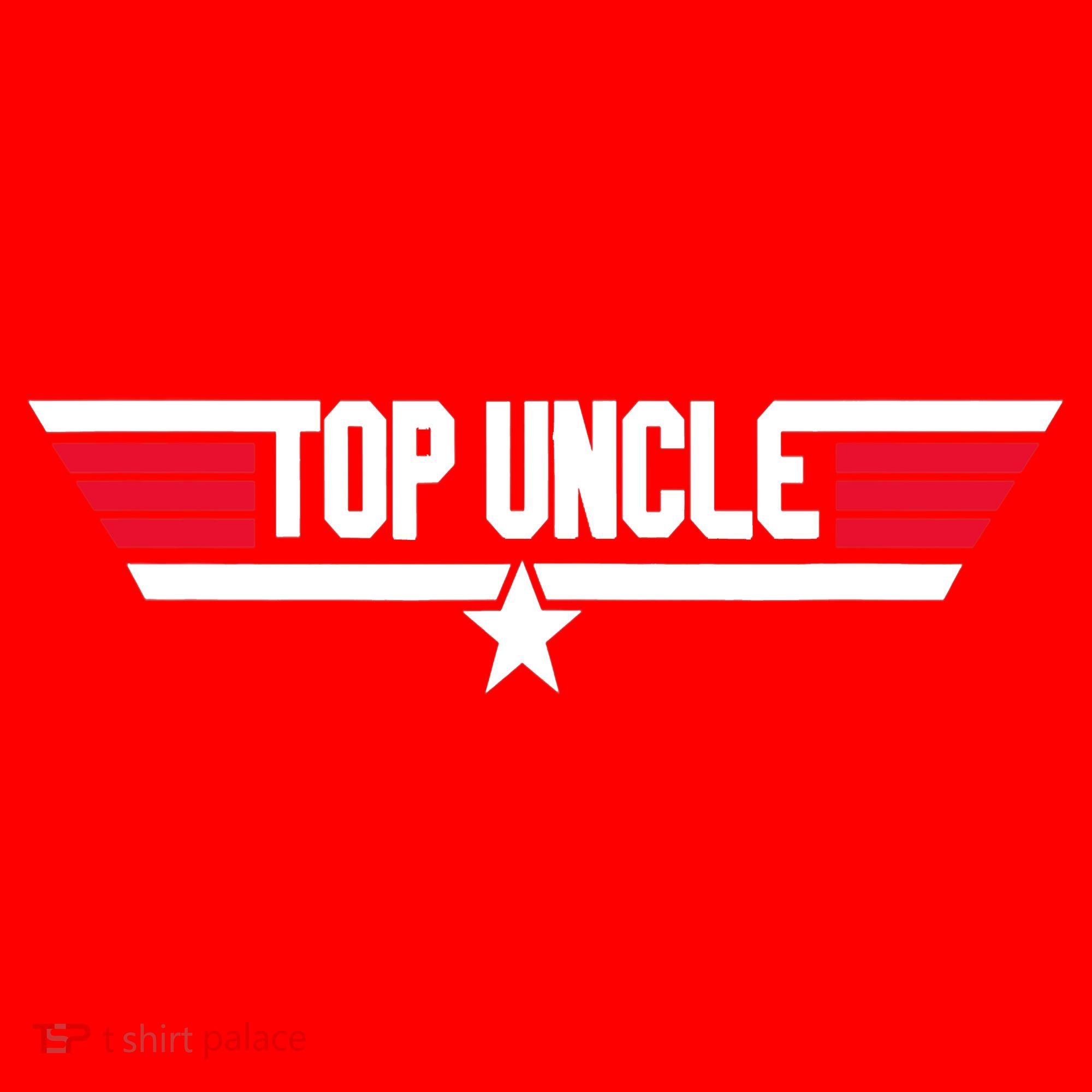 Top Uncle Funny Uncle 80s Father's Day Gift Santa Hat