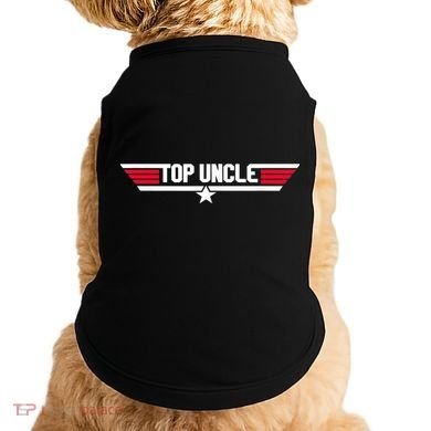 Top Uncle Funny Uncle 80s Father's Day Gift Doggie Tank
