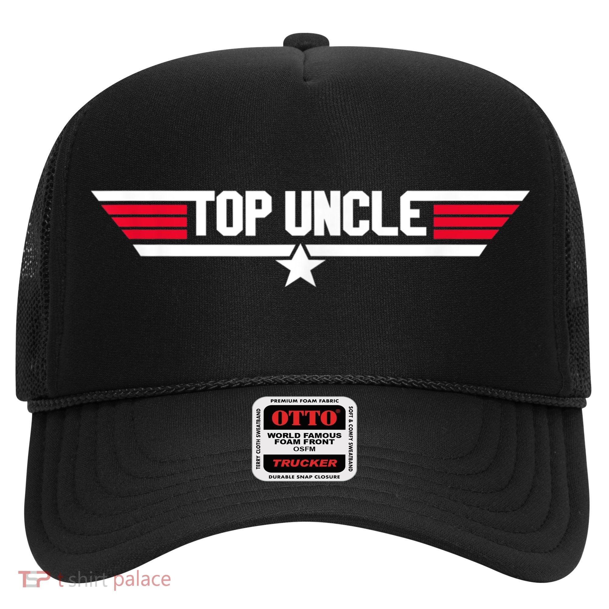 Top Uncle Funny Uncle 80s Father's Day Gift Hat