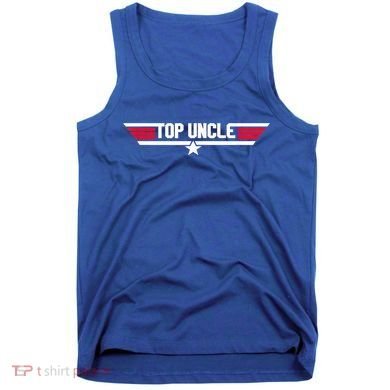 Top Uncle Funny Uncle 80s Father's Day Gift Tank Top
