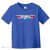 Top Uncle Funny Uncle 80s Father's Day Gift Toddler T-Shirt thumb 0