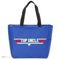 Top Uncle Funny Uncle 80s Father's Day Gift Tote Bag thumb 0