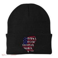 Transparent USA Fish Flag Beanie thumb 0