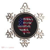 Transparent USA Fish Flag Ornament thumb 0