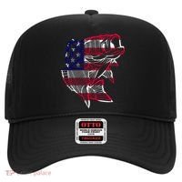Transparent USA Fish Flag Hat thumb 0