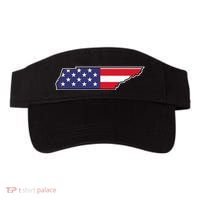 Tennessee USA Flag State Outline Patriotic American Visor thumb 0