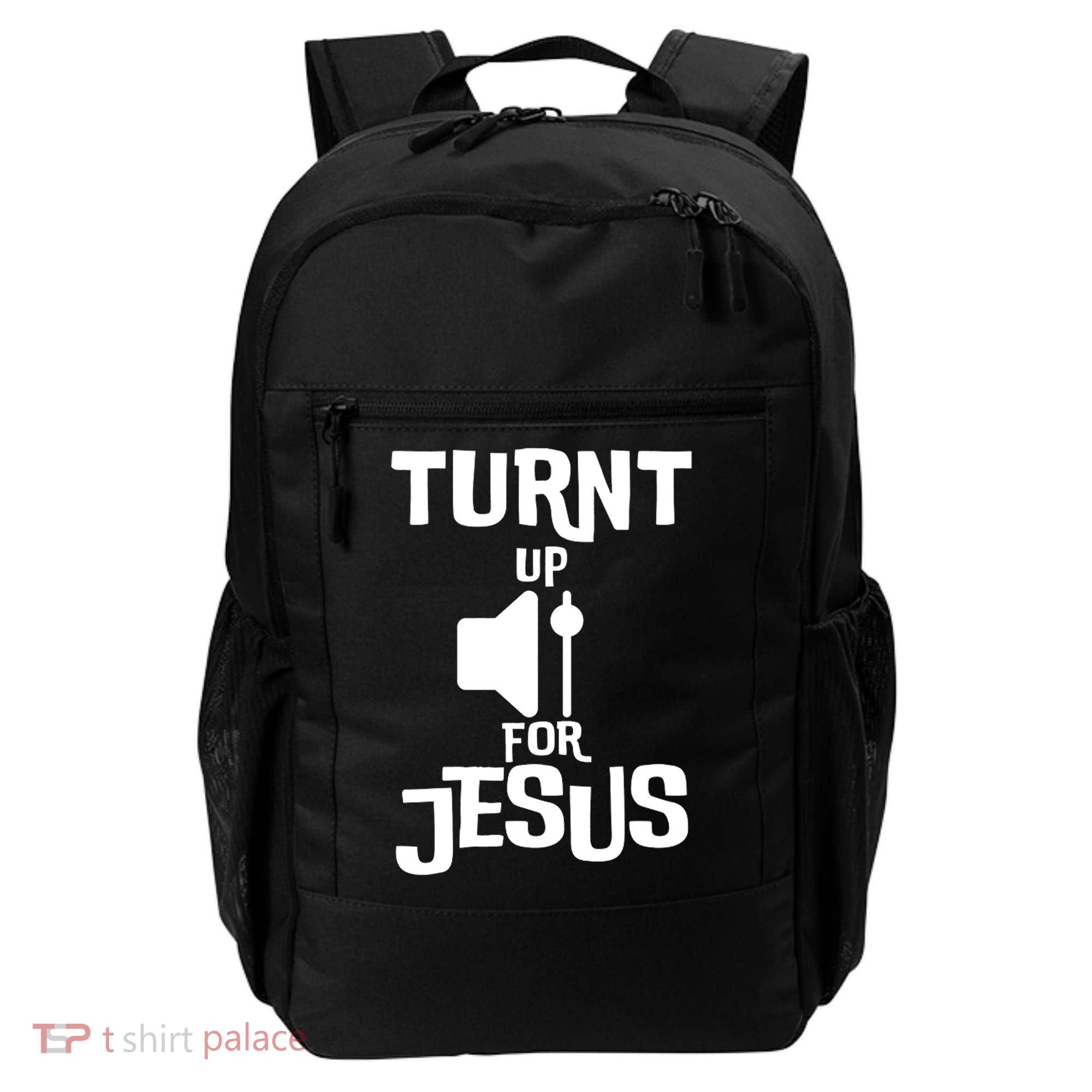 Turn Up For Jesus Backpack