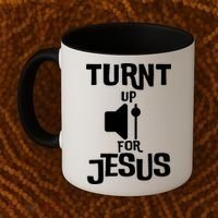 Turn Up For Jesus Coffee Mug thumb 2