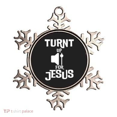 Turn Up For Jesus Ornament