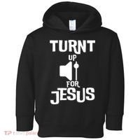 Turn Up For Jesus Toddler Hoodie thumb 0
