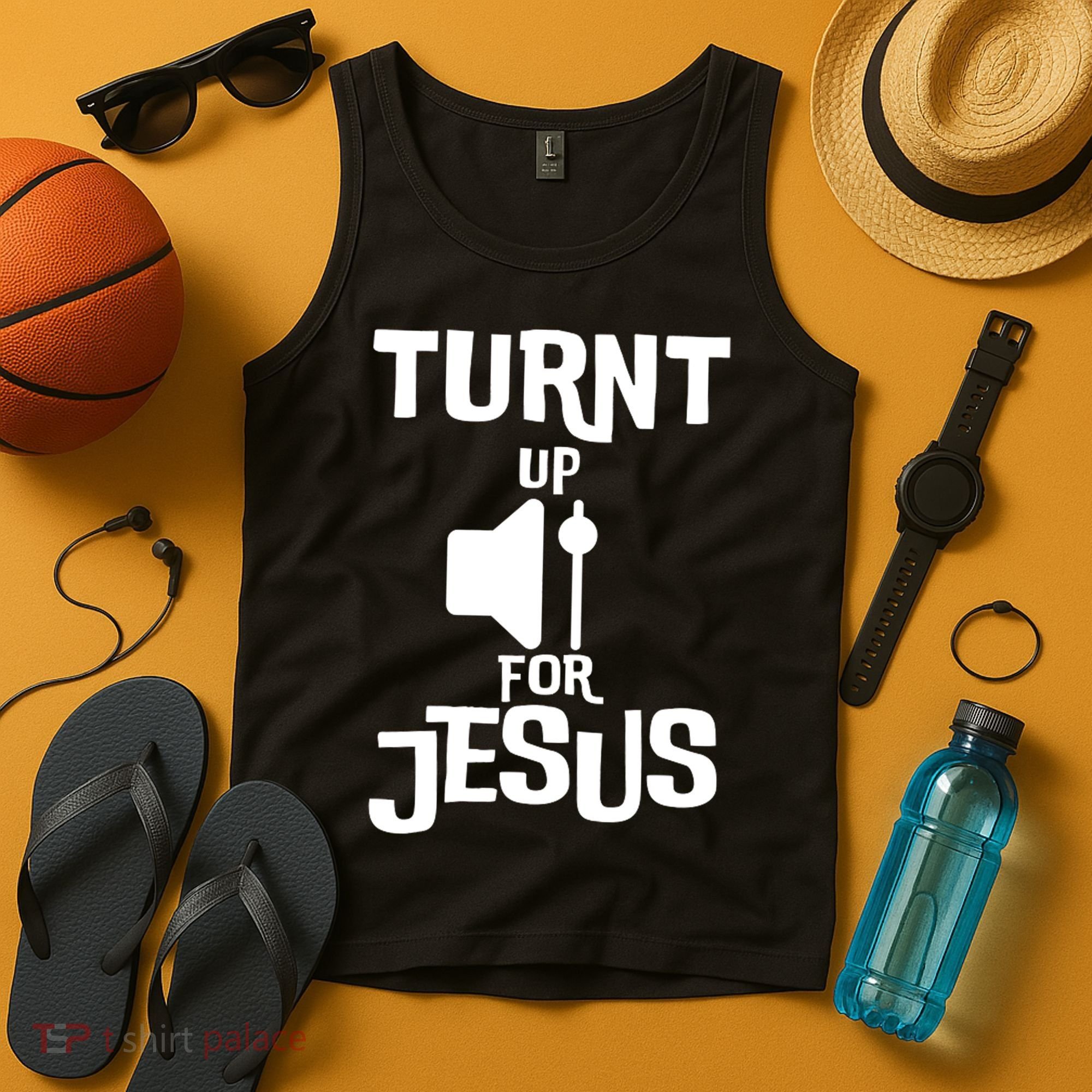 Turn Up For Jesus Tank Top