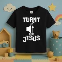 Turn Up For Jesus Toddler T-Shirt thumb 3