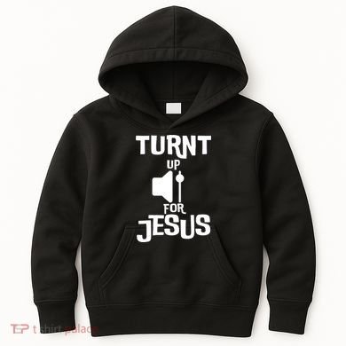 Turn Up For Jesus Kids Hoodie