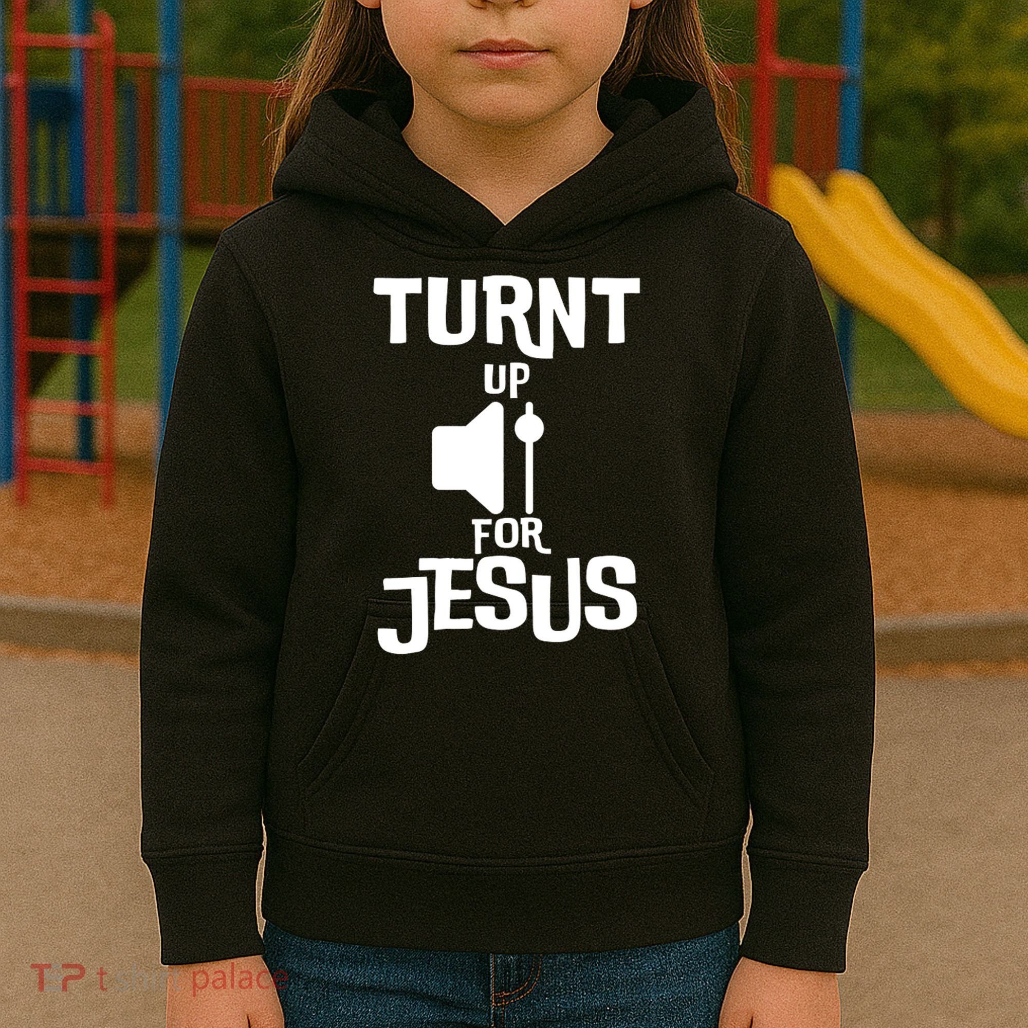 Turn Up For Jesus Kids Hoodie
