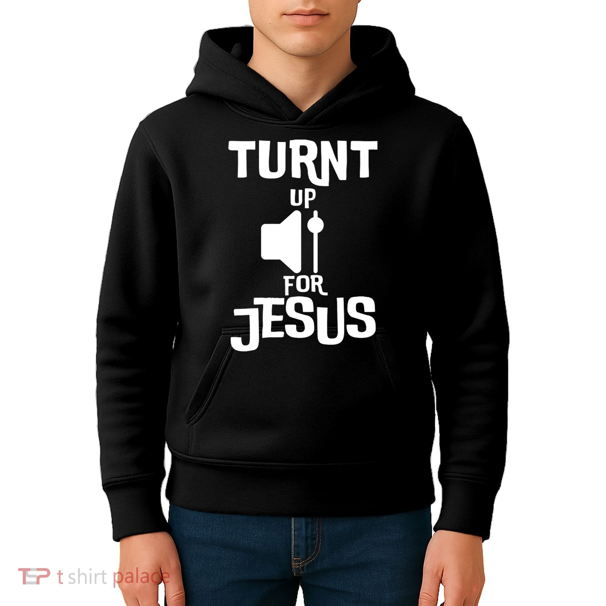 Turn Up For Jesus Kids Hoodie