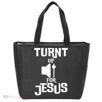 Turn Up For Jesus Tote Bag thumb 0
