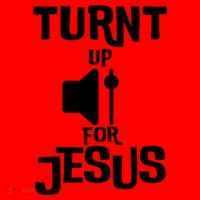Turn Up For Jesus Santa Hat thumb 1
