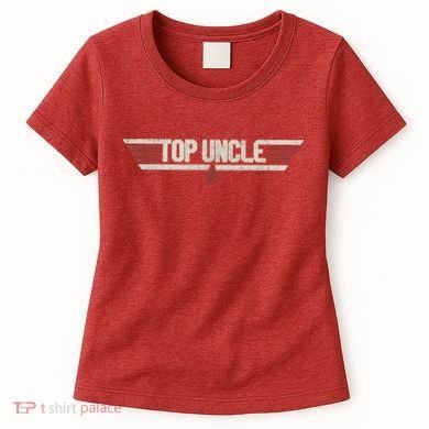 Top Uncle Funny Vintage 80's Gift Uncle 80s 1980 Women's T-Shirt