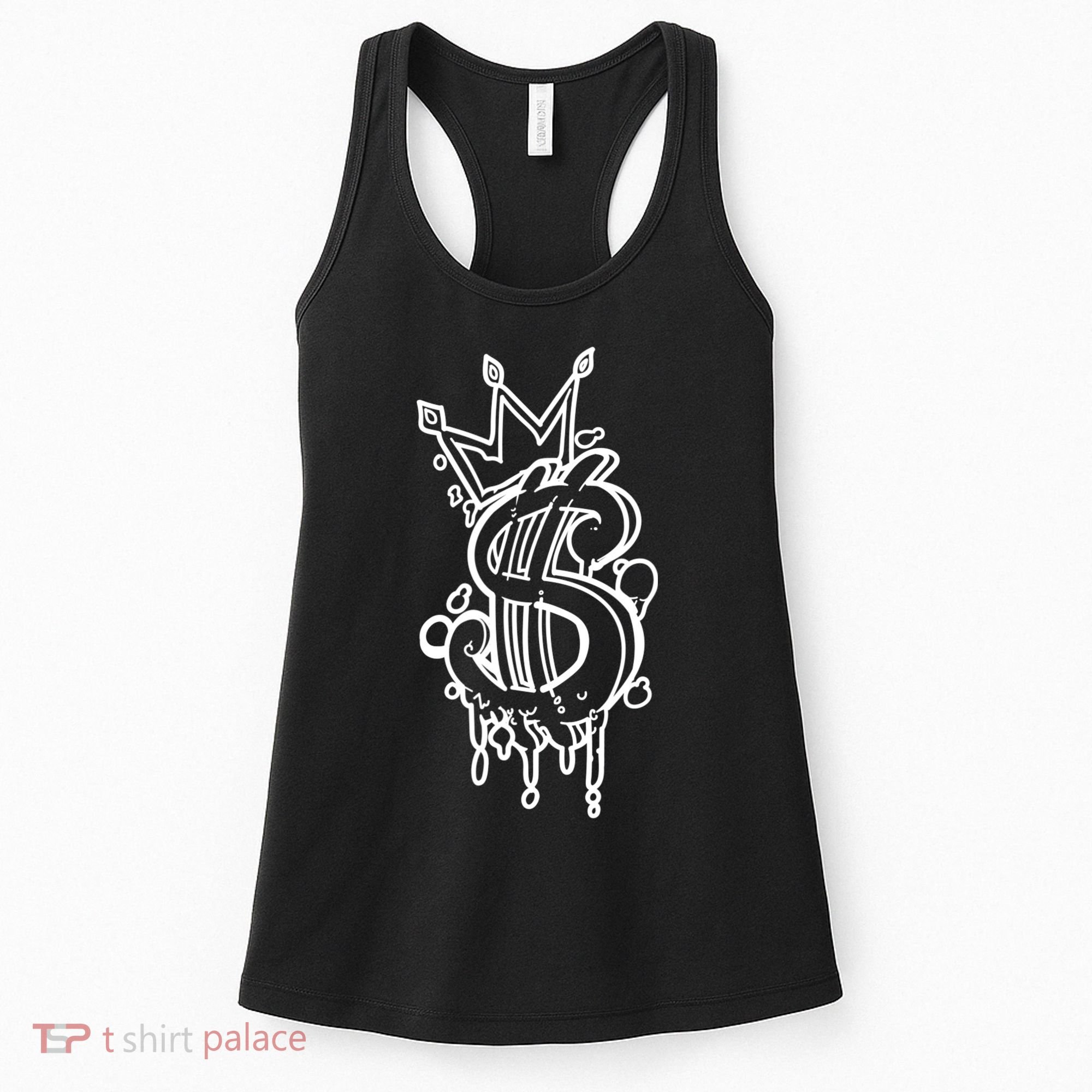 Trendy Urban Graffiti, Streetwear Aesthetic Graphic Women's Tank Top