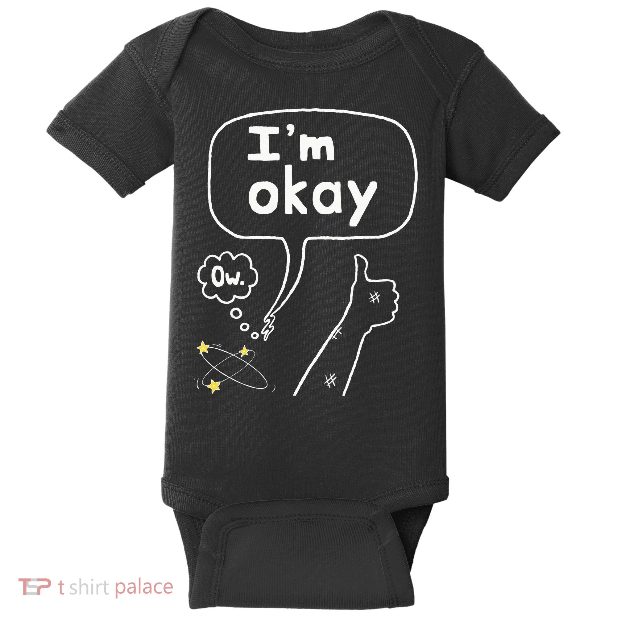 Thumbs Up IM Okay Baby Bodysuit
